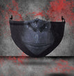 3D Halloween horror style digital printing dustproof protective mask