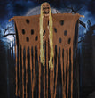 Halloween Resin Skull Head Horror Voice Control Electric Prop