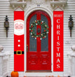 Christmas decorations Christmas couplets curtains Christmas banners pull flags Christmas curtains hanging flags window pendants