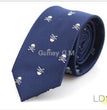 Polyester skull tie Halloween party accessories
