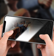 Compatible With  , Mobile Phone Steel Glass Screen Silk Screen Anti-fall Anti-sneak Film