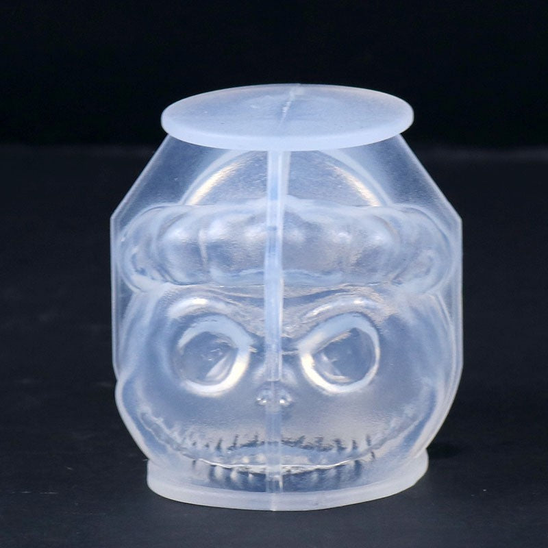 Halloween Pumpkin Skull Silicone Candle Mould