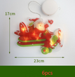 LED Suction Cup Window Hanging Lights Christmas Decoration