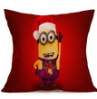 Christmas festive pattern car sofa pillow pillowcase