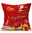 Christmas festive pattern car sofa pillow pillowcase