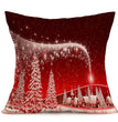 Christmas festive pattern car sofa pillow pillowcase