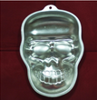 new cake mold fondant mold 3D skull head cake decorating tools aluminum mold chocolate Halloween baking moulds