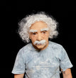 Old man mask white hair white beard headgear halloween