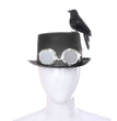 Steampunk crow hat