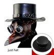 Domineering plague long beak doctor mask halloween