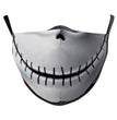 3D Halloween horror style digital printing dustproof protective mask
