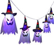 Halloween Holiday Decoration Lanterns Cloth Art Ghost Halloween String Lights