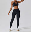 Printed Nude Feel Yoga Suit Floral Quick-drying Running Sports Workout Clothes
