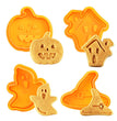 Baking Set Tool Halloween Diy Cake Decoration Plastic Cookie Cutter Mold