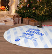 Glossy Textured Christmas Tree Thickened Apron