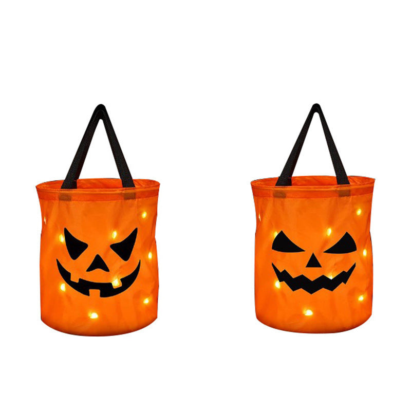 Children's Halloween Three-dimensional Portable Pumpkin Bag