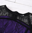 Girls' Halloween Mesh Cake Short Sleeve Dress