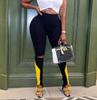 Women's Tight Bell-bottom Pants Trousers