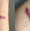 Halloween Wound Tattoo Sticker