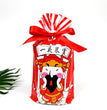 Christmas old man tree drawstring bag