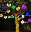 New Christmas Fashion LED Snowflake Light Waterproof Christmas Decoration