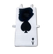 Poker Spades A Suit Halloween Black Hat Clothes Suit