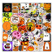 50 Halloween Doodle Stickers Laptop Water Cup Refrigerator Sticker Waterproof