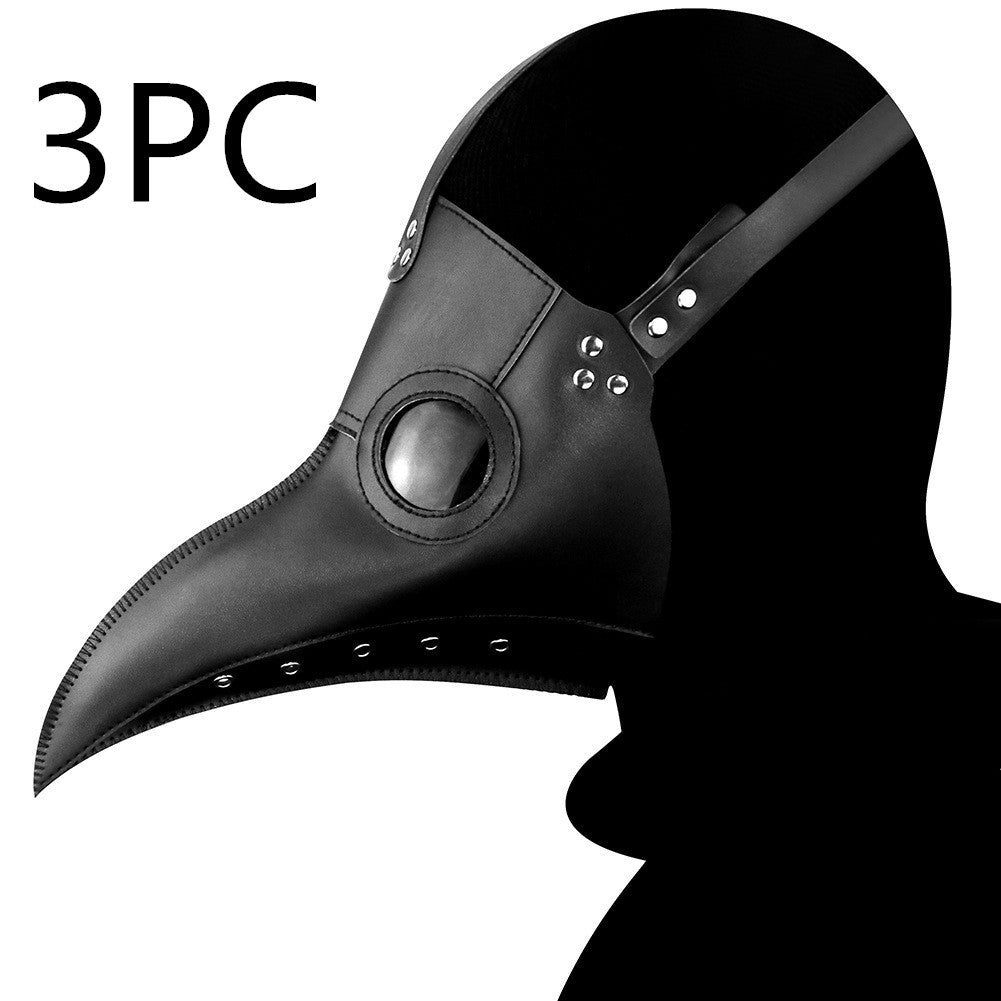 Halloween Plague Doctor Mask With Long Beak
