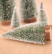 Christmas pine needle tree decoration