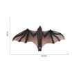 Halloween Scene Layout Solid Static Bat Model Decoration Toys