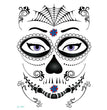 Halloween face sticker tattoo sticker