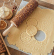 Christmas gift printing rolling pin