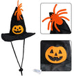 Halloween Collar Children Witch Hat Pet Dog Cat Funny Party Cospl