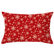Christmas peach leather pillowcase