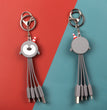 Creative Cartoon Multi Function Portable Christmas Data Cable