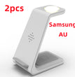 3 In 1 Fast Charging Station Wireless Charger Stand Wireless Quick Charge Dock For Phone Holder