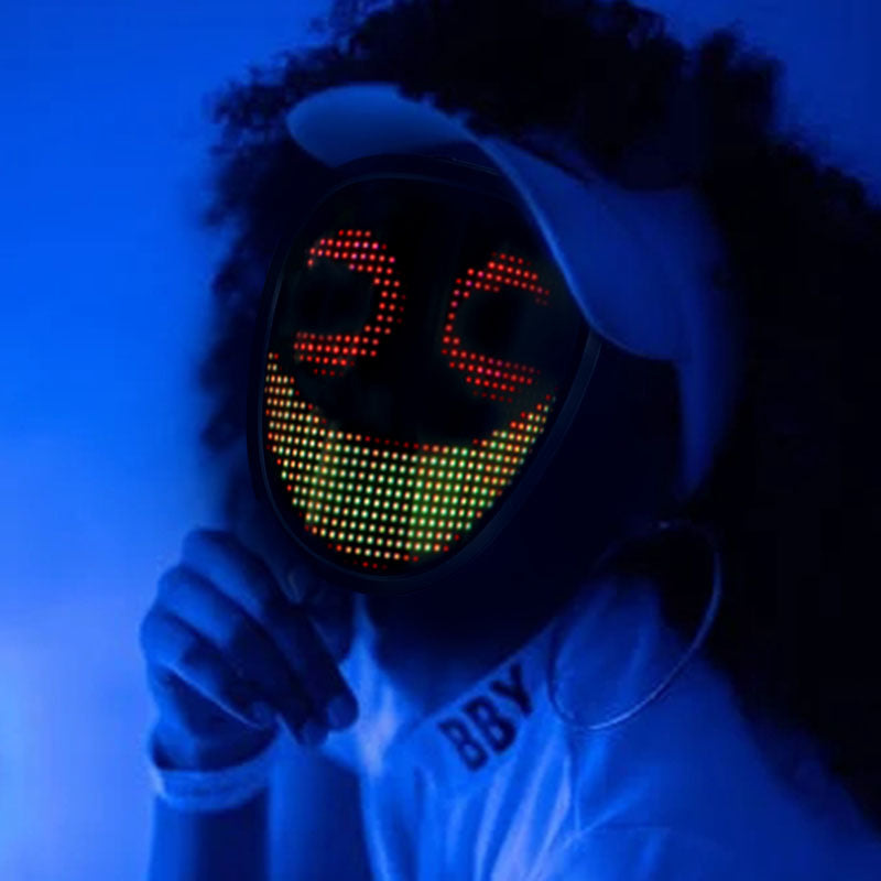 Halloween Children's Decorative LED Light-emitting Mask
