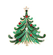 Christmas Tree Brooch Pin Women Girls Jewelry
