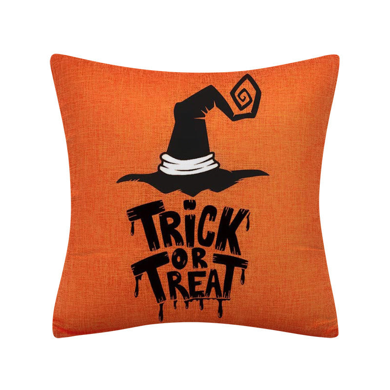 4 PCS Halloween Demon Pillowcase Cotton Cover