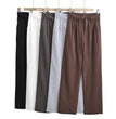 High Waist Drooping Drawstring Mop Slightly Spicy Sweatpants Sports Pants Female Loose Wide-leg Pants For Women