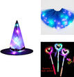 Magical & Luminous  LED Princess Halloween Tutu Skirt Sequins Shiny Skirt