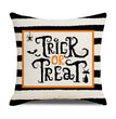 Halloween New Pumpkin English Alphabet Cartoon Car Sofa Cushion Waist Pillowcase
