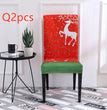 Christmas universal elastic chair cover