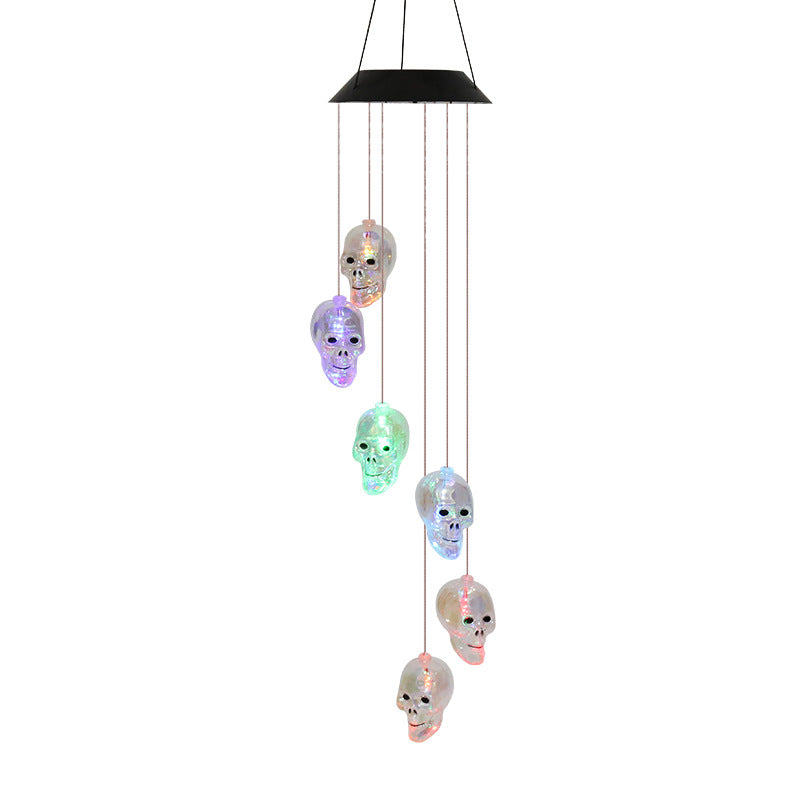 Halloween Decoration Led Solar Wind Chime Lamp