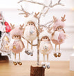 Christmas angel plush pendant