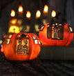 Pumpkin Skull LED Lights Halloween Pumpkin Ghost Skeletons Table Light