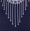 Masquerade Tassel Halloween Claw Chain Rhinestone Mask Ornament