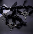 Halloween Lace Velvet Band Punk Necklace Pendant