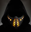 Halloween Carnival LED Half Face Mask