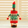 Knitted Christmas Bottle Set